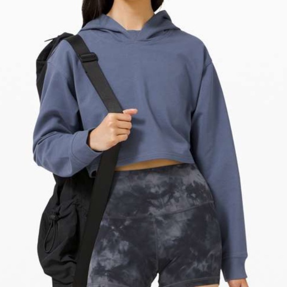 lululemon la all yours cropped hoodie